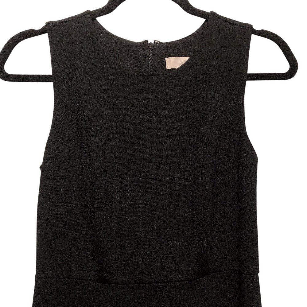 Ann Taylor Loft Solid Black Round Neck Sleeveless… - image 5